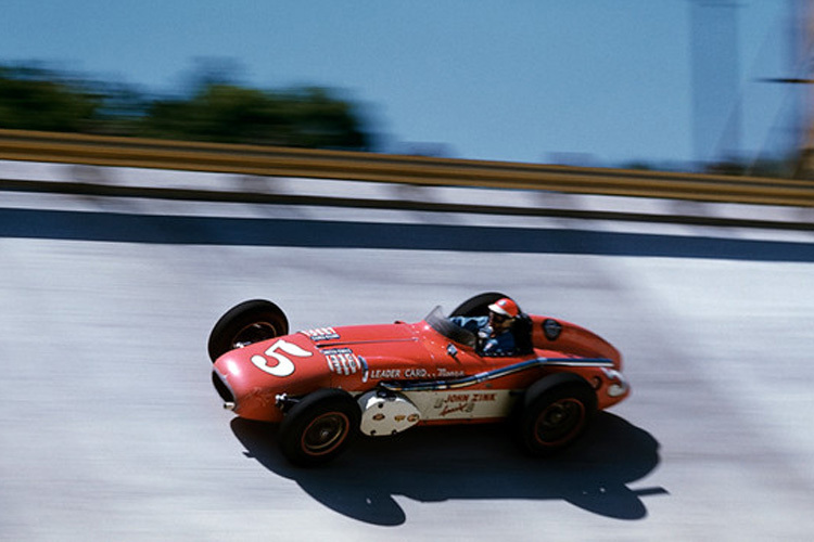 Jim Rathman im IndyCar in Monza – 268 km/h Rennschnitt!