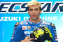 Andrea Iannone in der Box des Teams Suzuki Ecstar