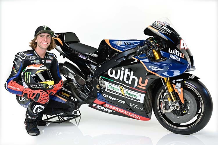 Darryn Binder: Als Rookie bei WithU-Yamaha