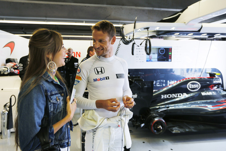 Jessica und Jenson Button