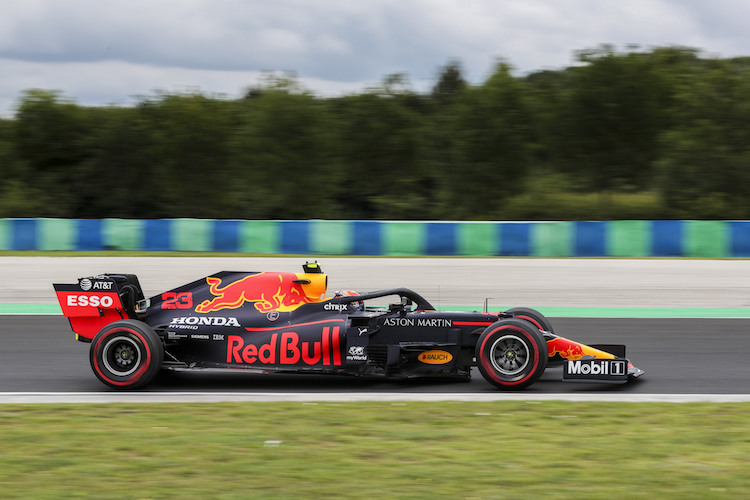 Alex Albon auf dem Hungaroring