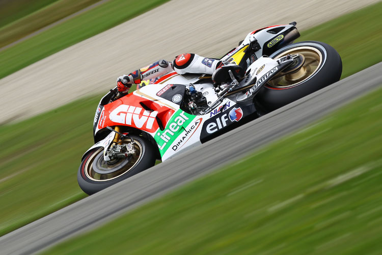 Stefan Bradl am ersten Tag in Assen