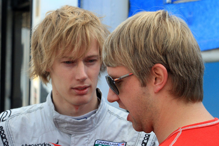 Hartley absolvierte in Italien seinen Porsche-Test