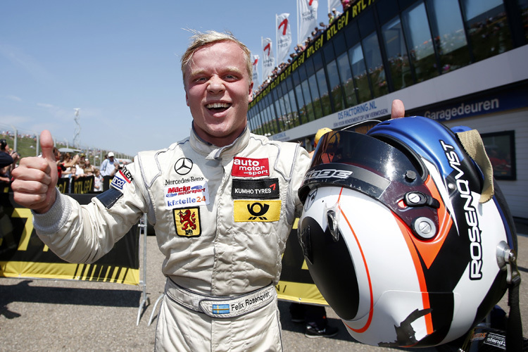 Felix Rosenqvist feierte auf dem Norisring seinen sechsten Saisonsieg in der Formel-3-EM