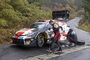 Elfyn Evans im Reifenpech