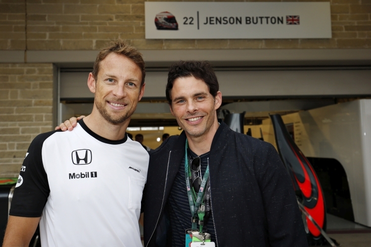 Jenson Button & James Marsden