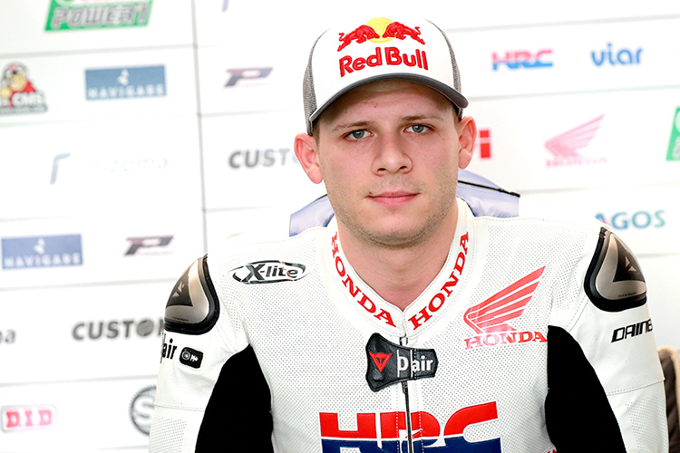 HRC-Testfahrer Stefan Bradl