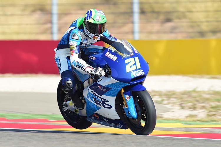 Franco Morbidelli in Aragón