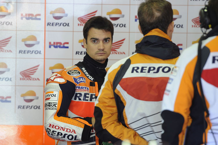 Dani Pedrosa: keine gute Laune nach Platz 3 in Motegi