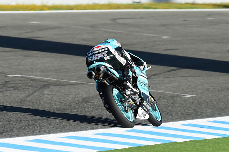 Danny Kent beim Jerez-Test am Dienstag