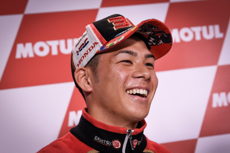 Takaaki Nakagami war vor dem GP von Japan beim Sumo-Ringen