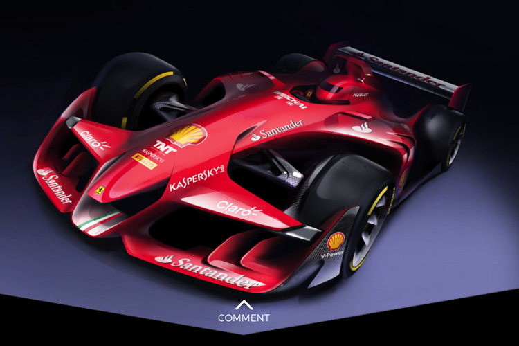Die Design-Studie von Ferrari