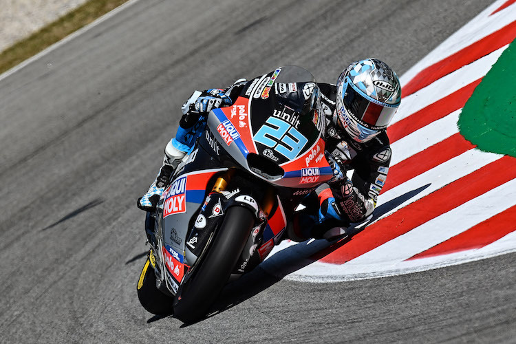 Marcel Schrötter in Montmeló