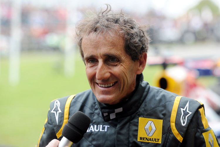 Renault-Repräsentant Alain Prost