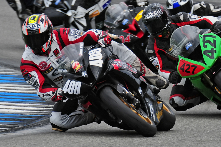 Thomas Kreutz (#409) betreut das ADAC-Junior-Team