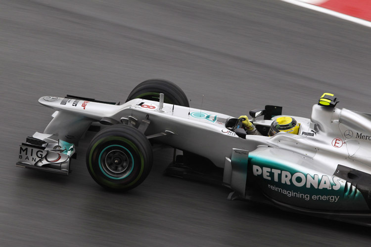 Wieder kein echtes Erfolgserlebnis für Nico Rosberg
