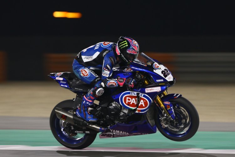Yamaha-Ass Alex Lowes fuhr in Katar ein starkes zweites Rennen