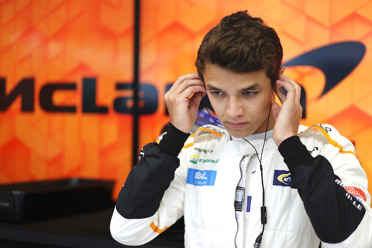 Formel-1-Küken Lando Norris