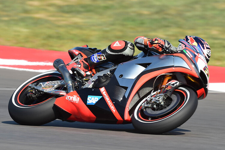 Stefan Bradl im FP1 in Misano