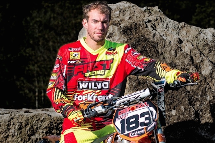 Steven Frossard startet 2015 mit KTM und der Nummer 183 in die Saison