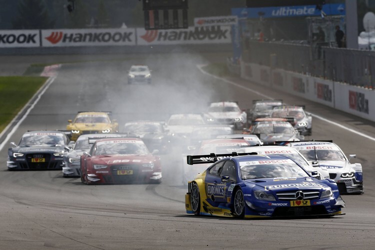 Gary Paffett beim Rennen in Moskau