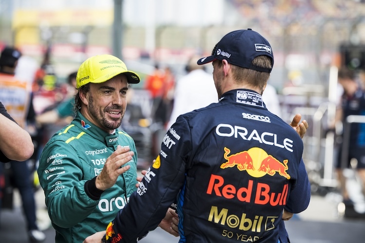 Fernando Alonso erntet viel Lob von Max Verstappen