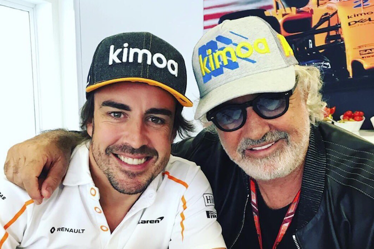 Fernando Alonso und Flavio Briatore