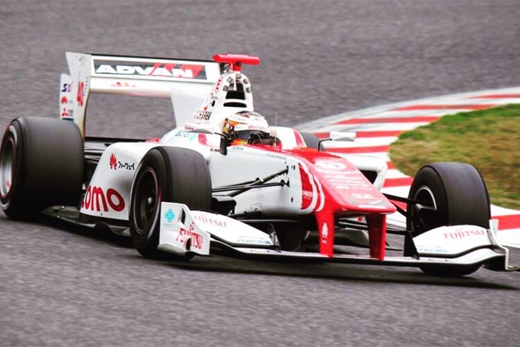 Stoffel Vandoorne im Super-Formula-Renner in Japan