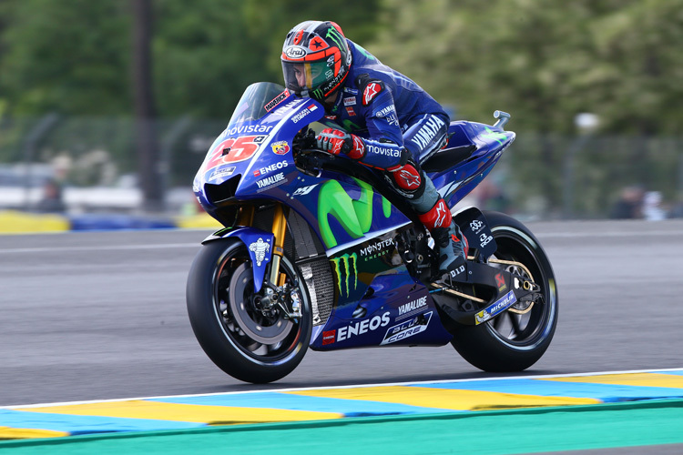 Maverick Vinales in Le Mans