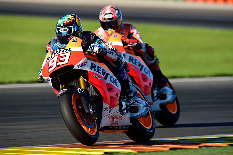 Valencia-Test 2014: Alex Márquez darf als Belohnung für den Moto3-Titel eine MotoGP-Honda fahren