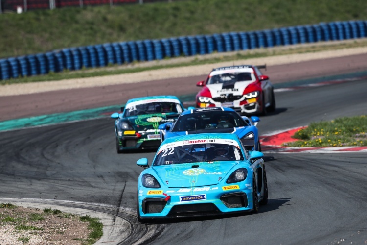 Der Porsche 718 Cayman GT4 in Oschersleben