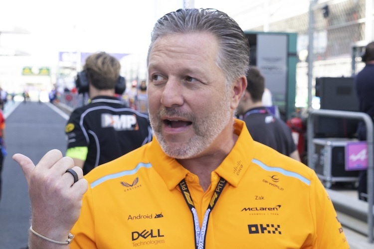 McLaren-CEO Zak Brown weiss, wie viel der Formel-1-Rennstall aus Woking wert ist