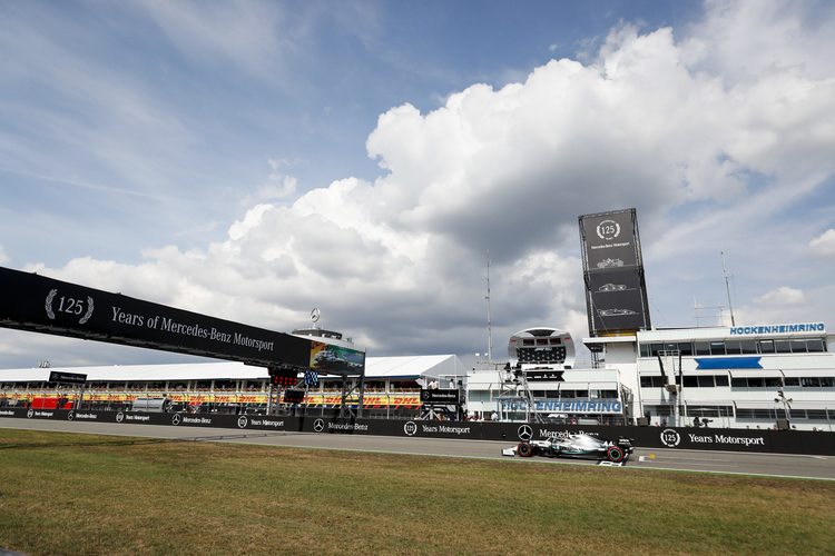 Mercedes feiert in Hockenheim 125 Jahre Motorsport