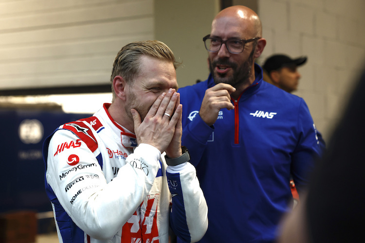 Kevin Magnussen kann es nicht fassen