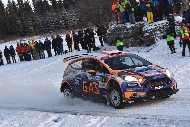 Hermann Neubauer gewann in diesem Jahr die Jännerrallye