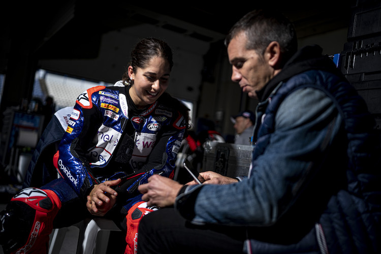 Maria Herrera: Neben Ana Carrasco (Moto3) die einzige Frau in der Motorrad-WM