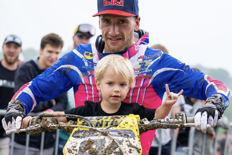 Ken Roczen in High Point mit Sohn Griffin