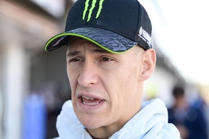 Fabio Quartararo landete beim Test auf der 15. Position)