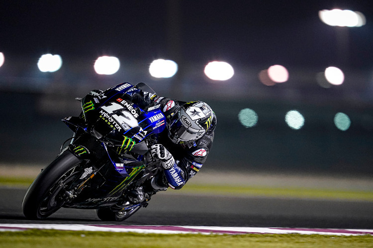 Maverick Viñales und die Yamaha M1 präsentierten sich nicht nur beim Katar-Test als gutes Team