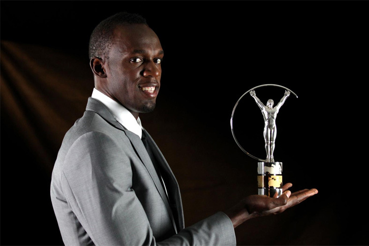 Sebastian Vettels Rivale Usain Bolt hat schon drei Laureus Awards erhalten