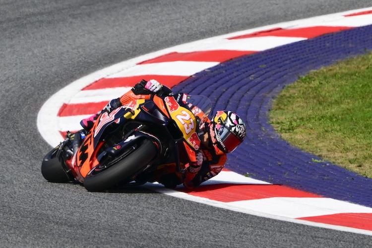 Schnellster im Q1: KTM-Pilot Enea Bastianini