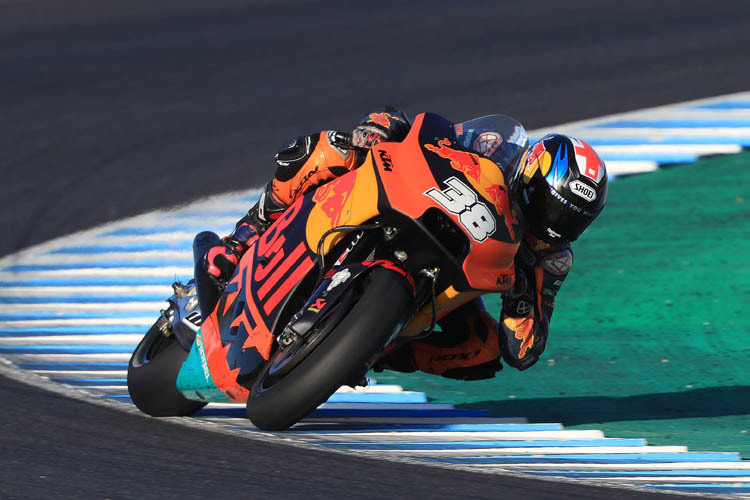 Bradley Smith auf der KTM in Jerez