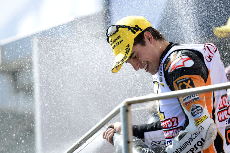 Marc Marquez ist Moto2-Weltmeister 2012