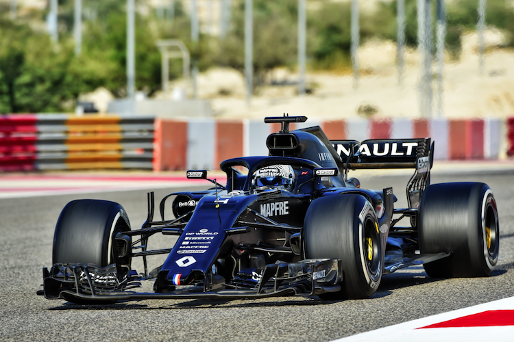 Fernando Alonso beim Bahrain-Test