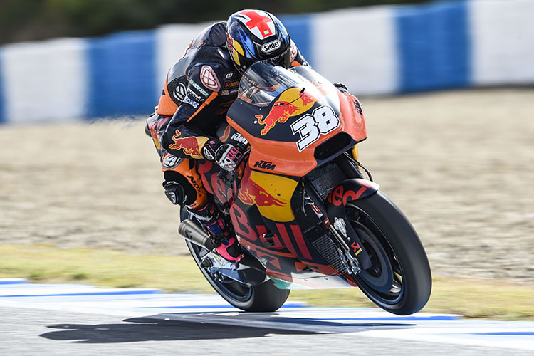 Red Bull KTM-Werkspilot Bradley Smith in Jerez