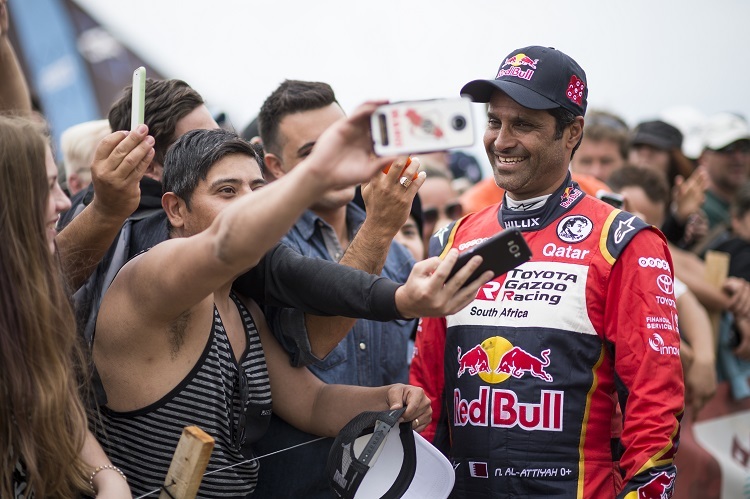 Nasser Al-Attiyah bei der Rallye Dakar