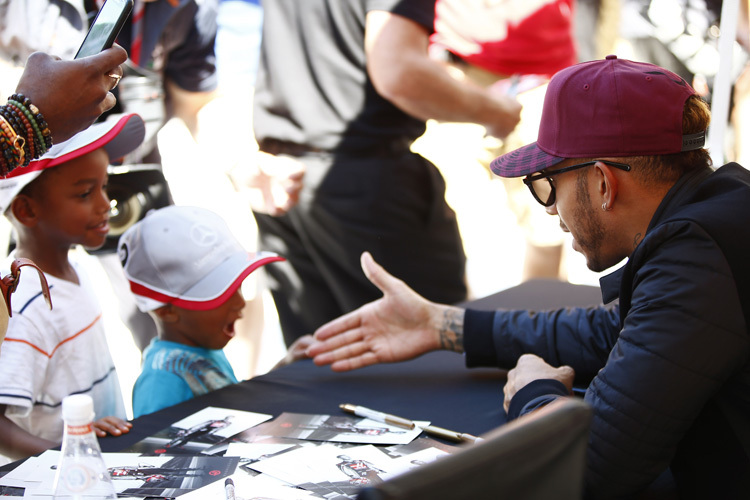 Lewis Hamilton in Montreal