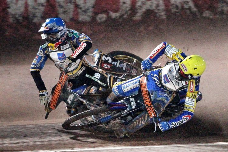 Sajfutdinov und Gollob kamen sich zu nahe beim Malilla-GP