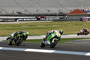 Alvaro Bautista vor Crutchlow, Rossi und Bradl