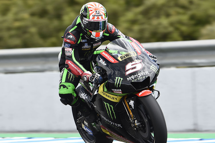 Johann Zarco auf der Yamaha des Tech3-Teams